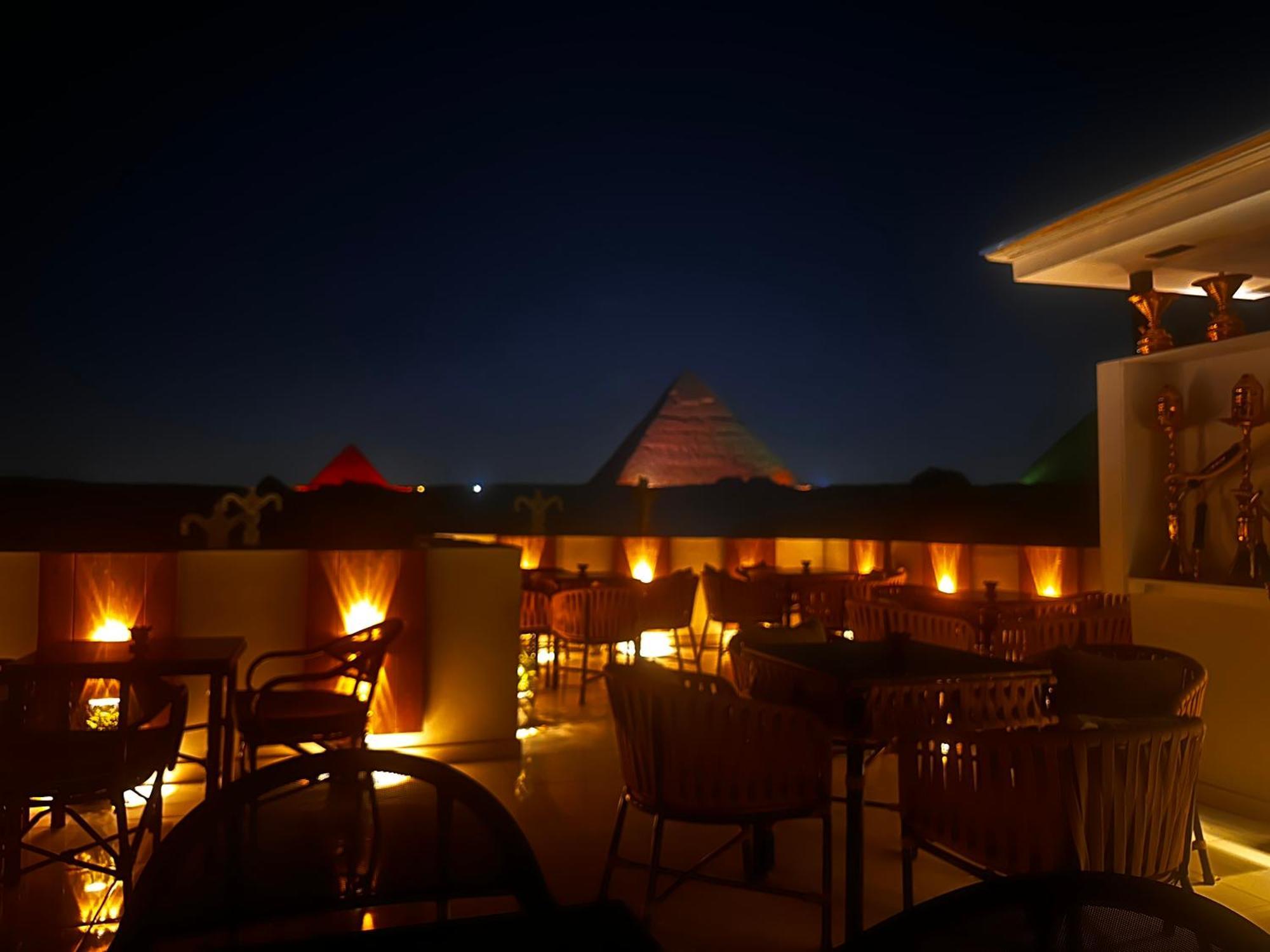 ホテル Pyramids On The Spot View Kafret el-Gabal エクステリア 写真